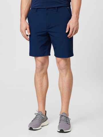 Regular Pantalon de sport 'Ultimate365' ADIDAS PERFORMANCE en bleu : devant