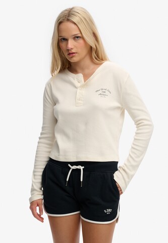 Superdry & Co Shirt 'Athletic Essentials' in White: front