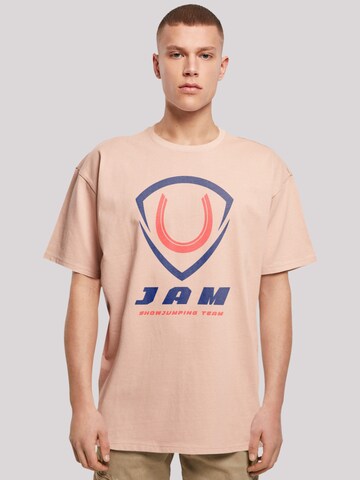 T-Shirt F4NT4STIC en rose : devant