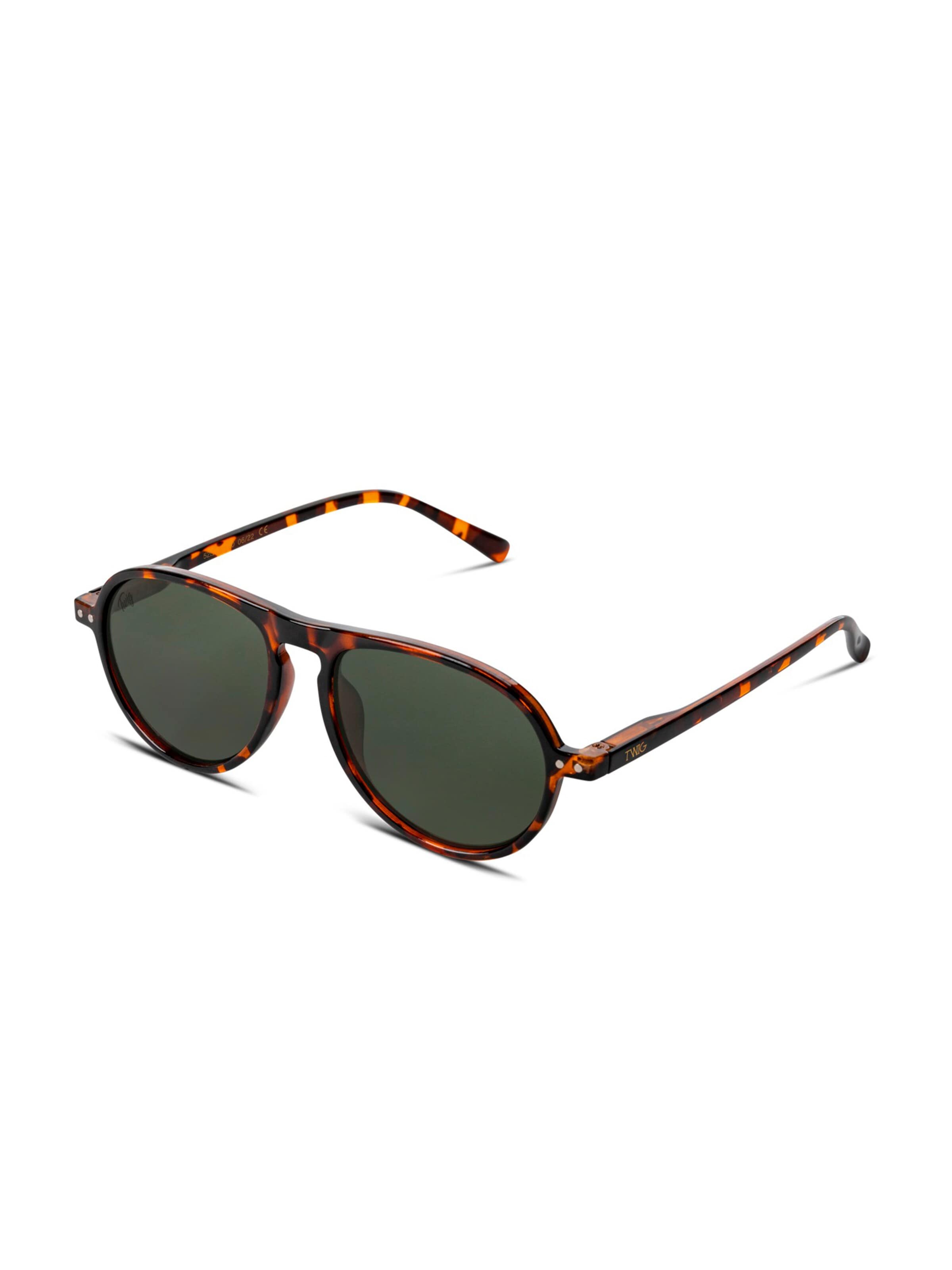TWIG Concept Milano Okulary przeciwsłoneczne 'Thiele Sun' w kolorze brązowy: przód