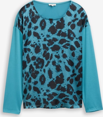 TOM TAILOR Shirt in Blue: front