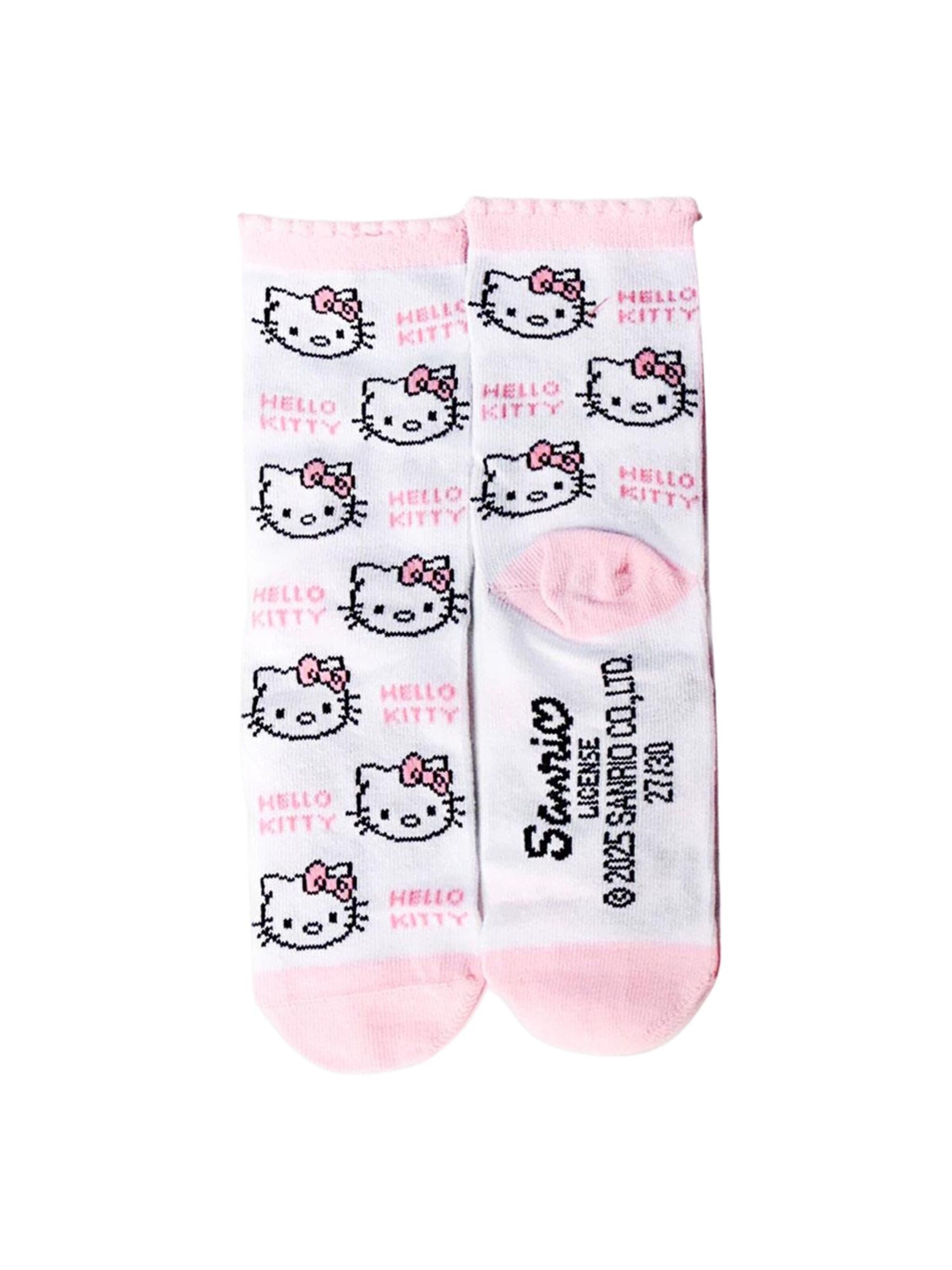 Chaussettes 'Socken 4er-Pack - Hello Kitty' Cerdá en rose