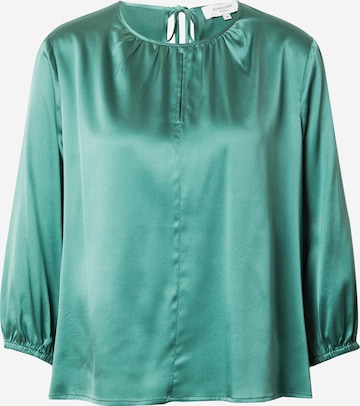 rosemunde - Blusa en verde: frente