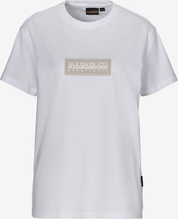 NAPAPIJRI Shirt in White: front