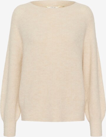 Cream Pullover 'Swan' i beige: forside