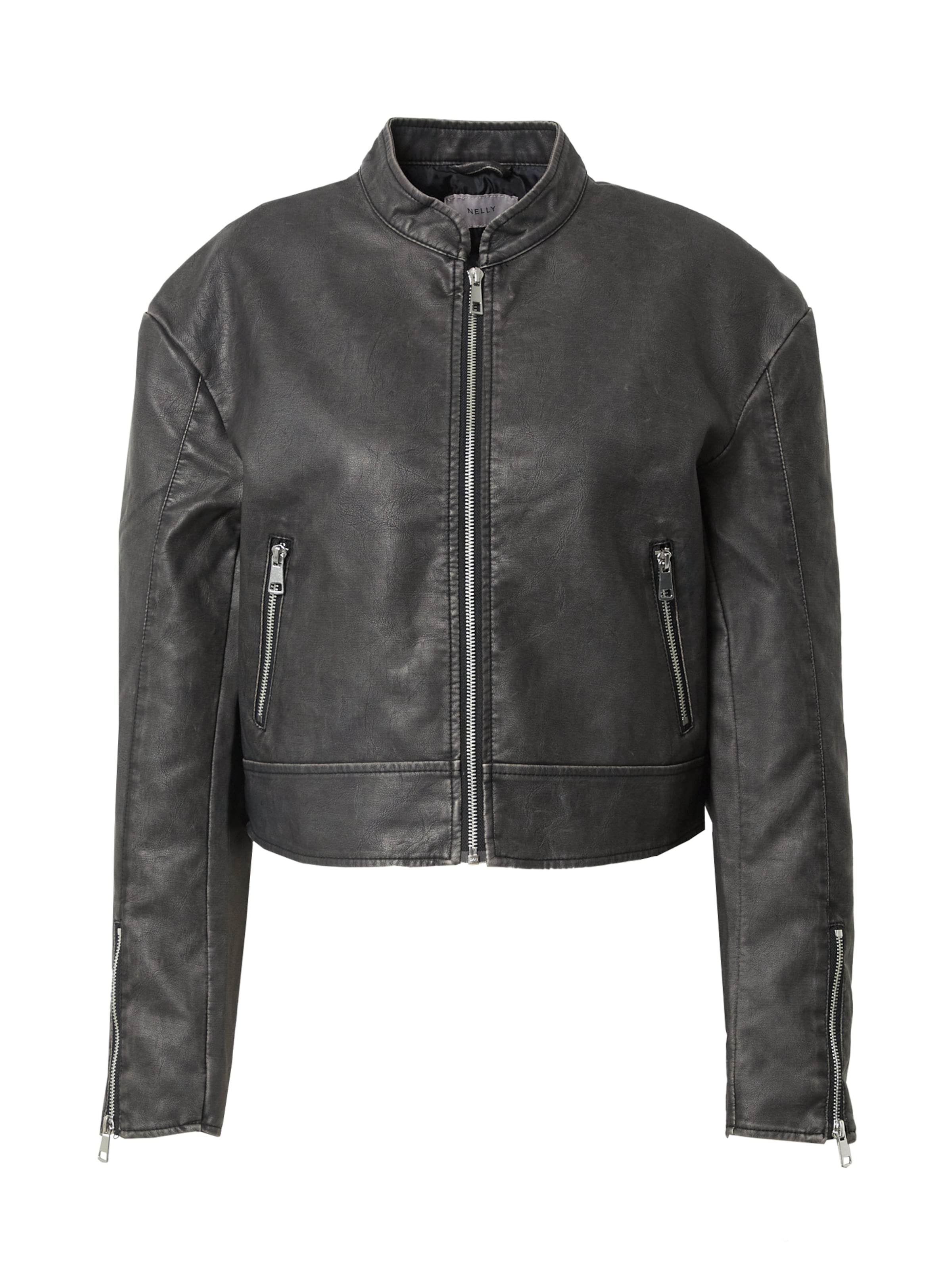 NLY by Nelly Jacke in Schwarz: Vorderseite