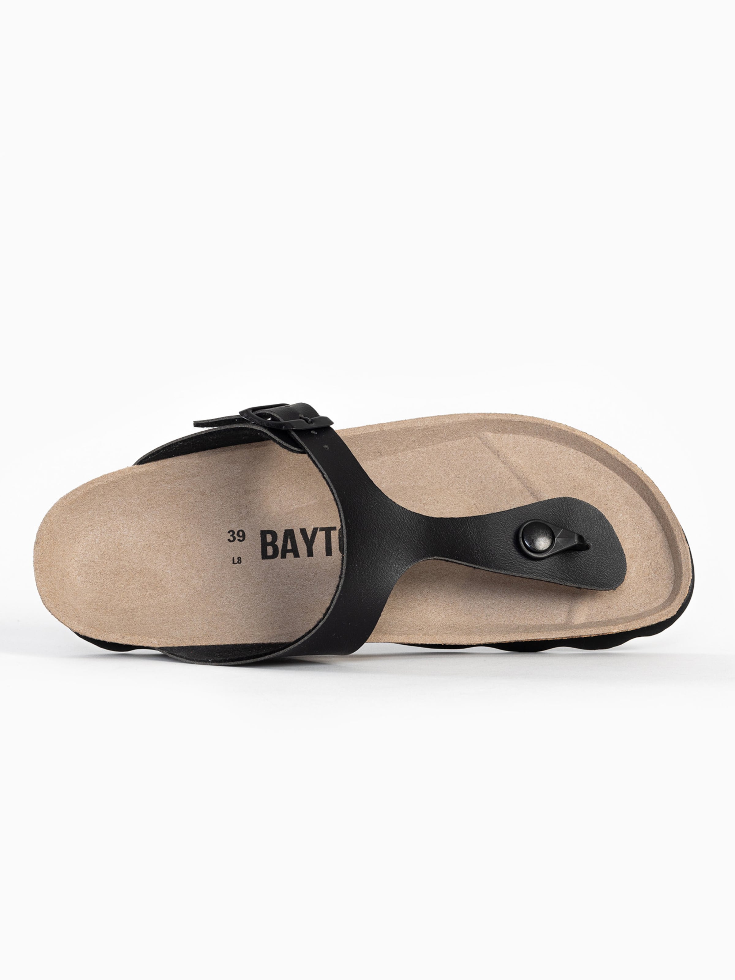 Bayton T-Bar Sandals 'Mercure' in Black