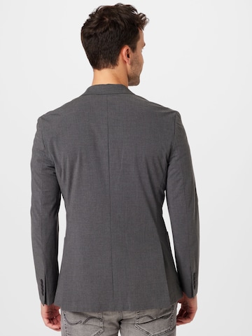 Coupe slim Veste de costume JACK & JONES en gris