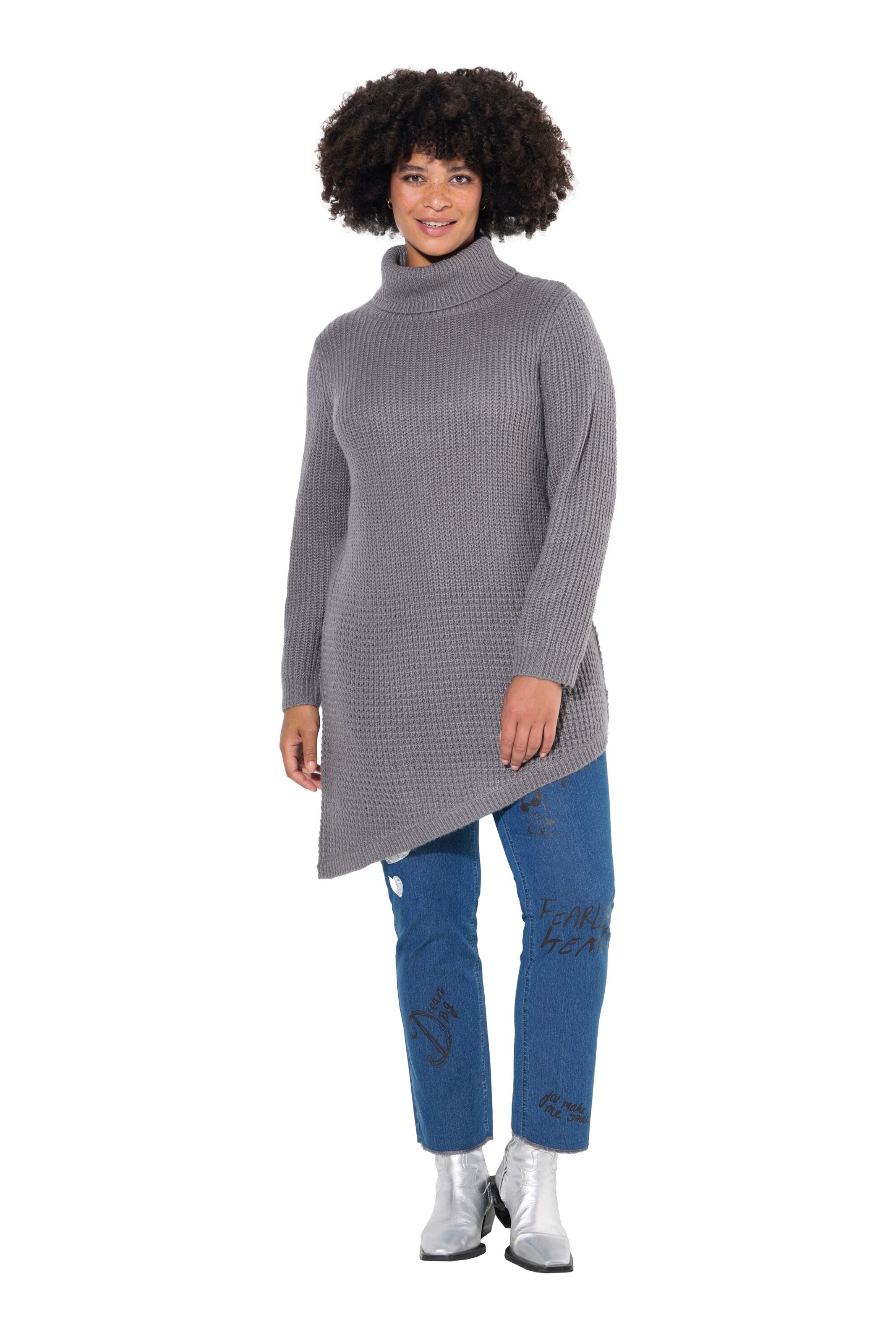 Angel of Style Sweater in Grey