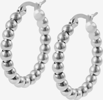 Akzent Earrings 'Korinna, hautverträglich' in Silver: front