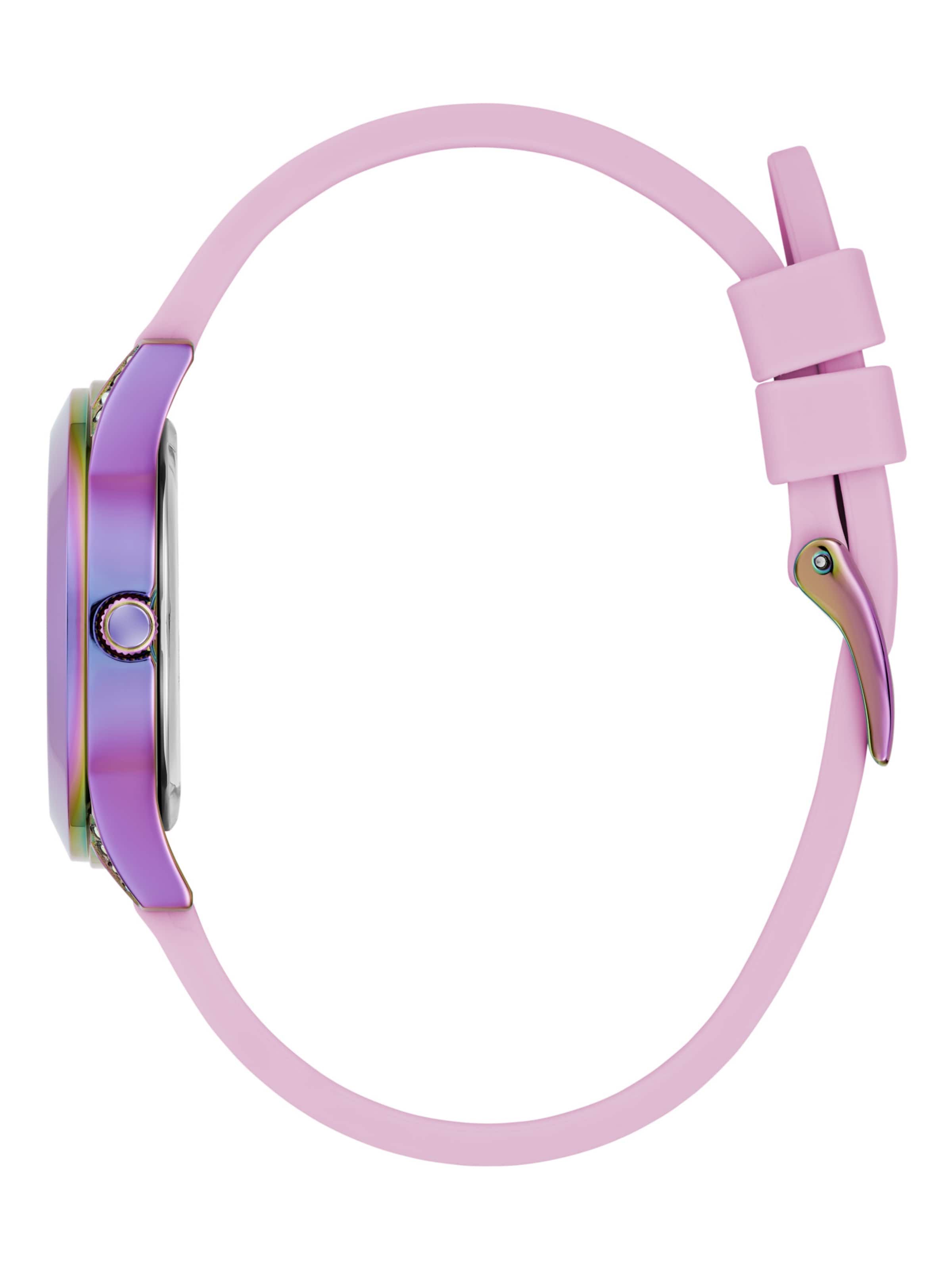 GUESS Analoog horloge 'Mini Wonderlust' in Roze