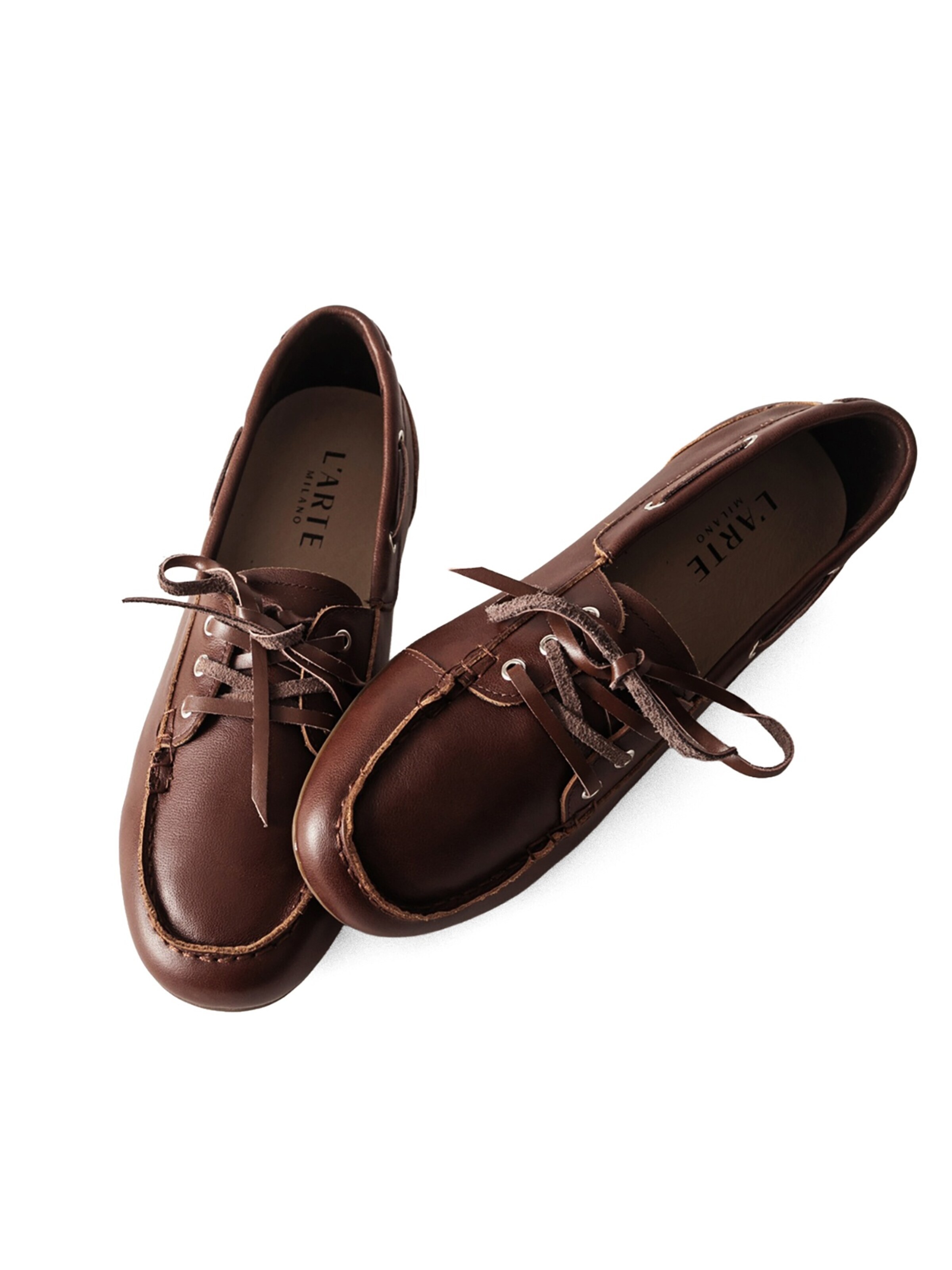 L'Arte Milano Moccasins in Brown