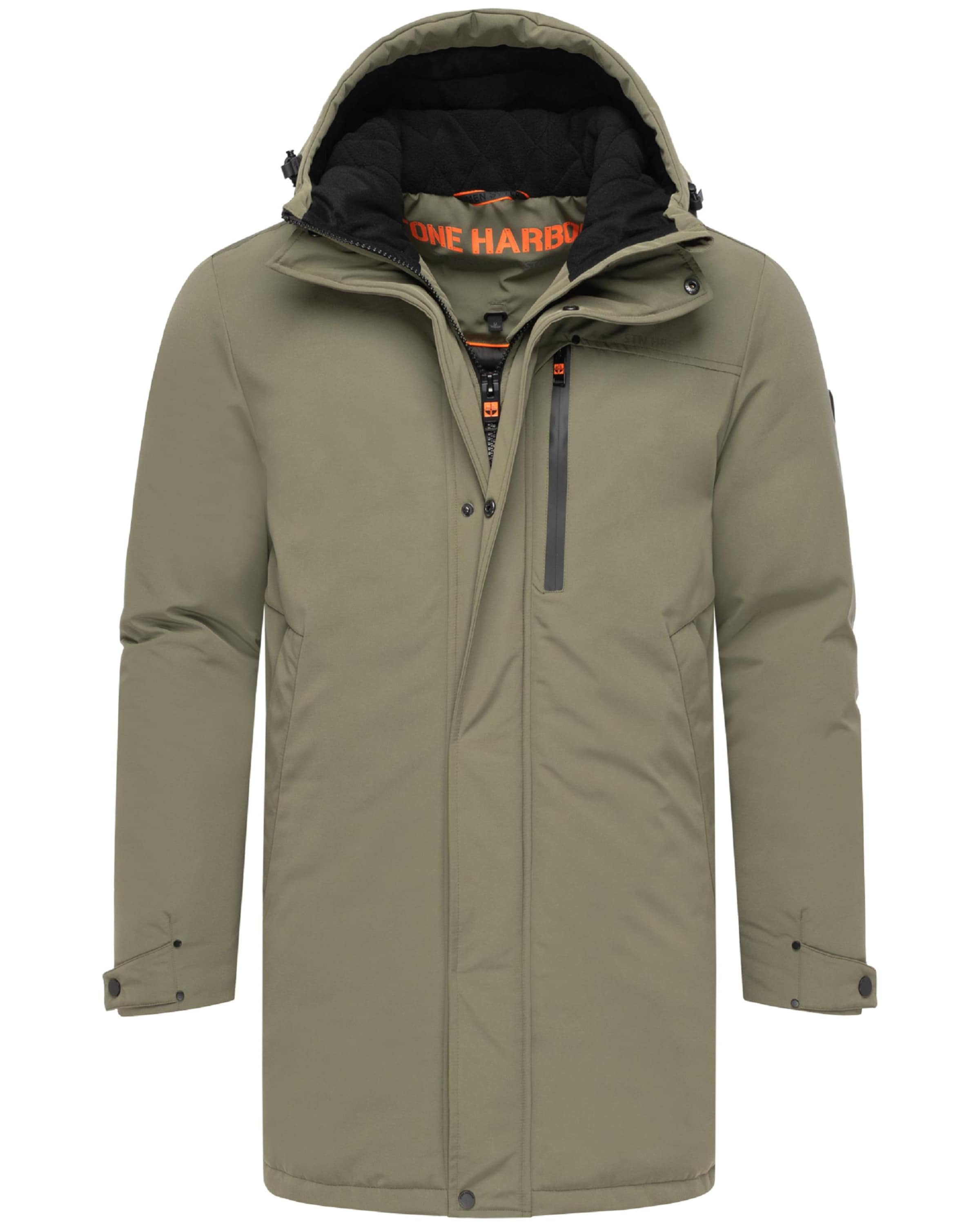 STONE HARBOUR Зимнее пальто 'Phinoo XX' в Зеленый