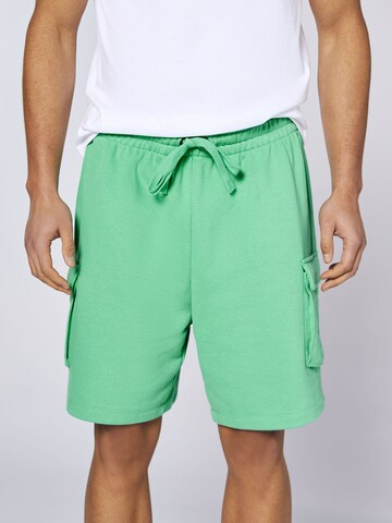 CHIEMSEE Regular Pants in Green