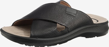 JOMOS Mules 'Mobila' in Black: front