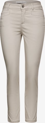 STREET ONE Slim fit Chino Pants in Beige: front