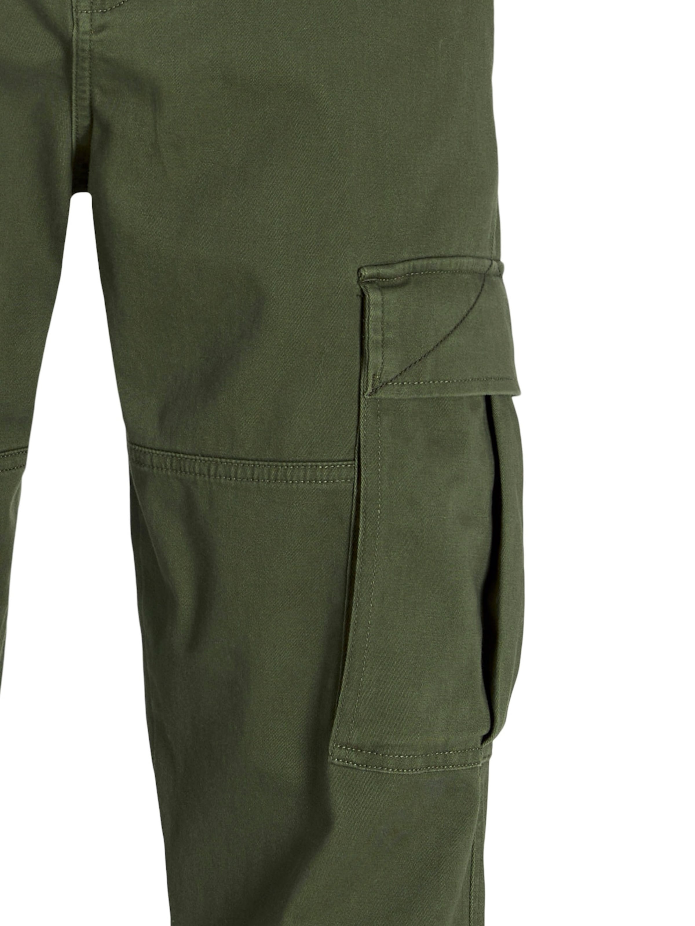 Tapered Pantaloni 'JPSTKane JJJonny' di Jack & Jones Junior in verde