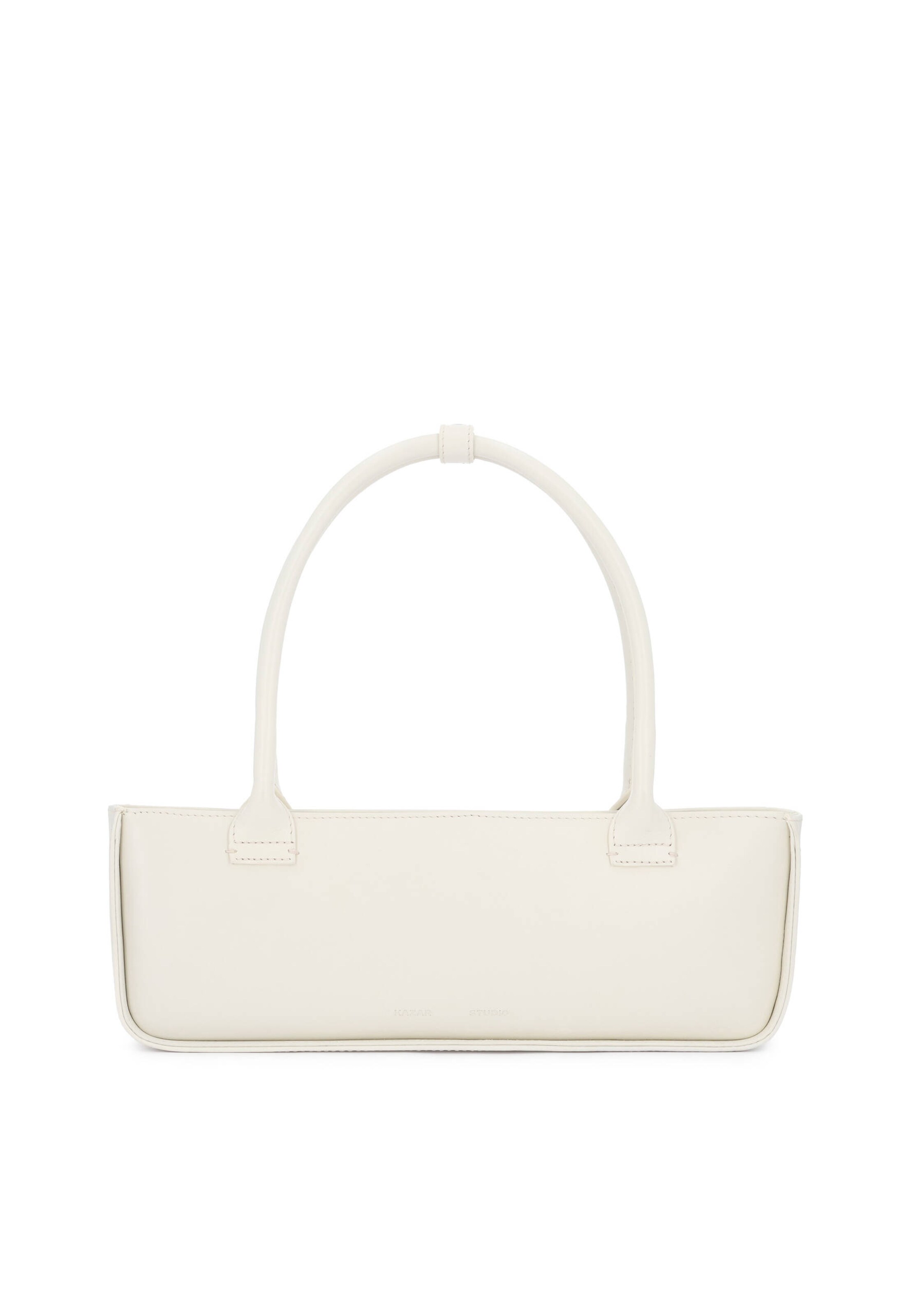 Kazar Studio Schoudertas in Wit: voorkant