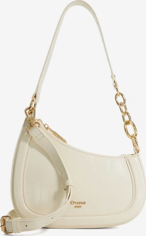 Dune LONDON Shoulder Bag 'Direction' in Beige: front
