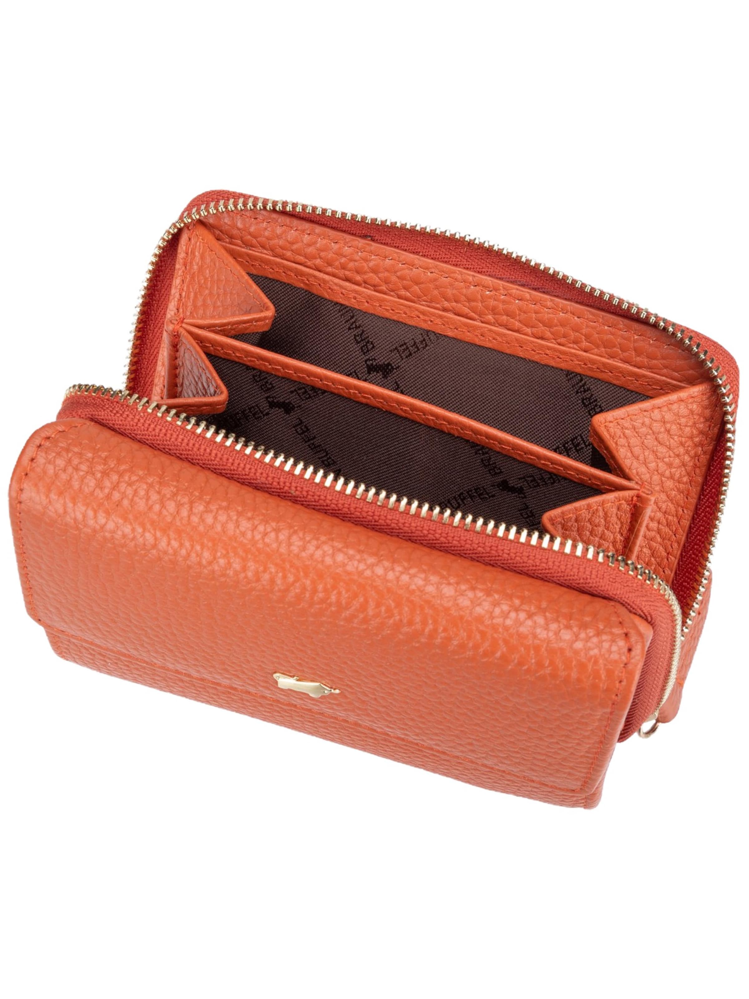 Braun Büffel Wallet ' Asti 50454 RV ' in Orange