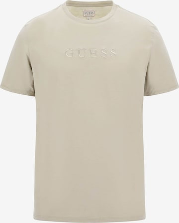 GUESS T-shirt 'Classic' i beige: framsida