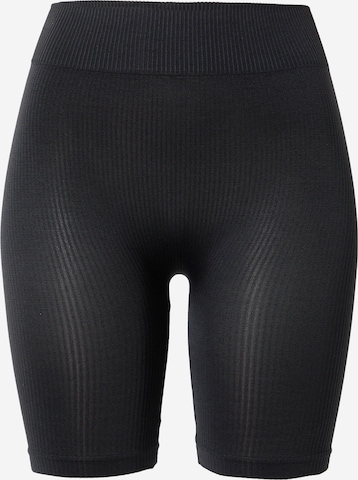 Nasty Gal Slimfit Broek in Zwart: voorkant