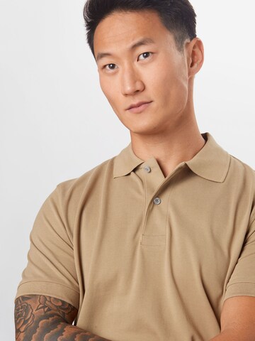 SELECTED HOMME Poloshirt 'Neo' in Braun