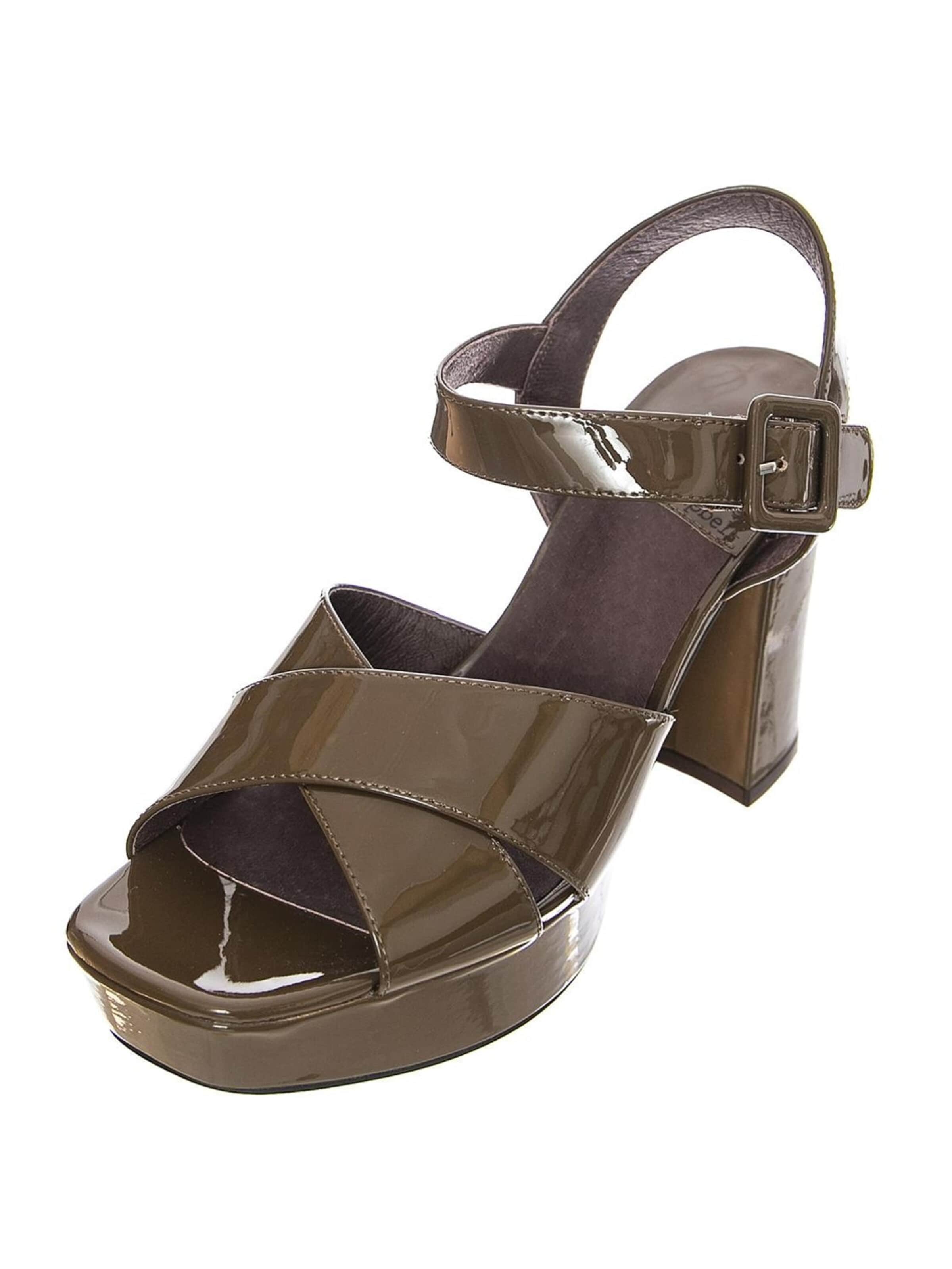 Jeffrey Campbell Sandały 'Amma-Nw' w kolorze brązowy: przód