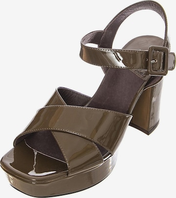 Jeffrey Campbell Sandaal 'Amma-Nw' in Bruin: voorkant