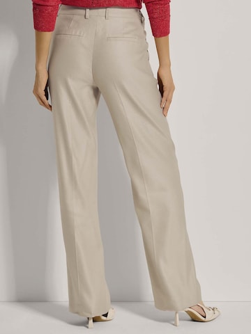 MADELEINE Wide Leg Hose in Beige