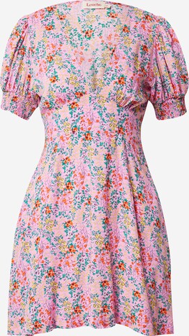 Louche Summer Dress 'MERLE' in Pink: front