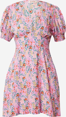 Louche Summer Dress 'MERLE' in Pink: front