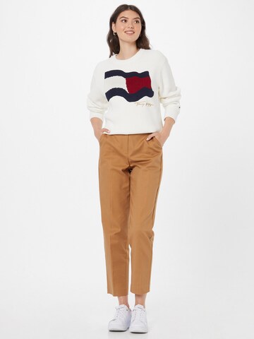 TOMMY HILFIGER Regular Pantalon in Bruin