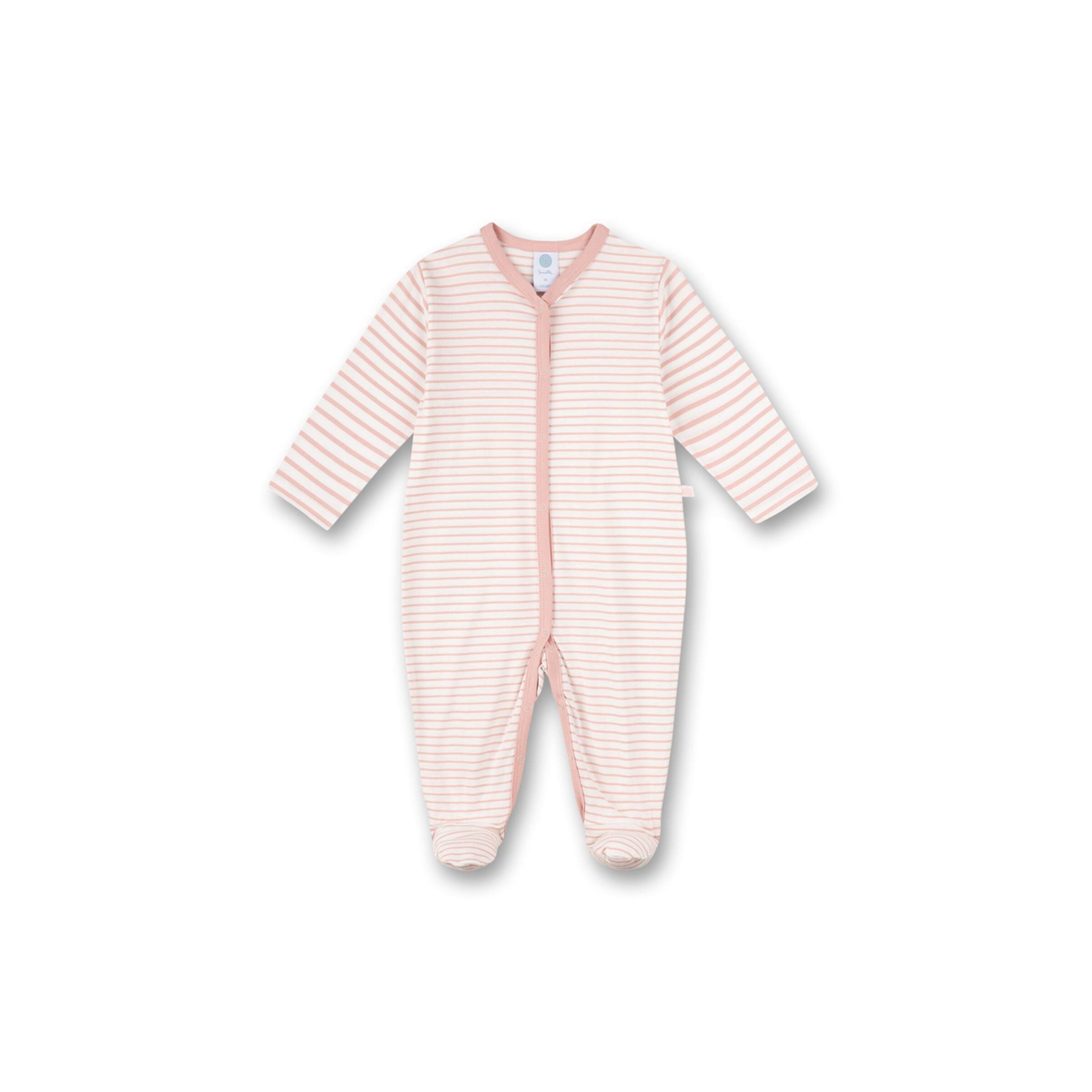 Tutina / body per bambino di Sanetta in bianco: frontale