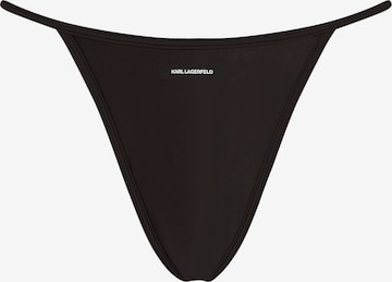Karl LagerfeldTanga gaćice - crna boja: prednji dio