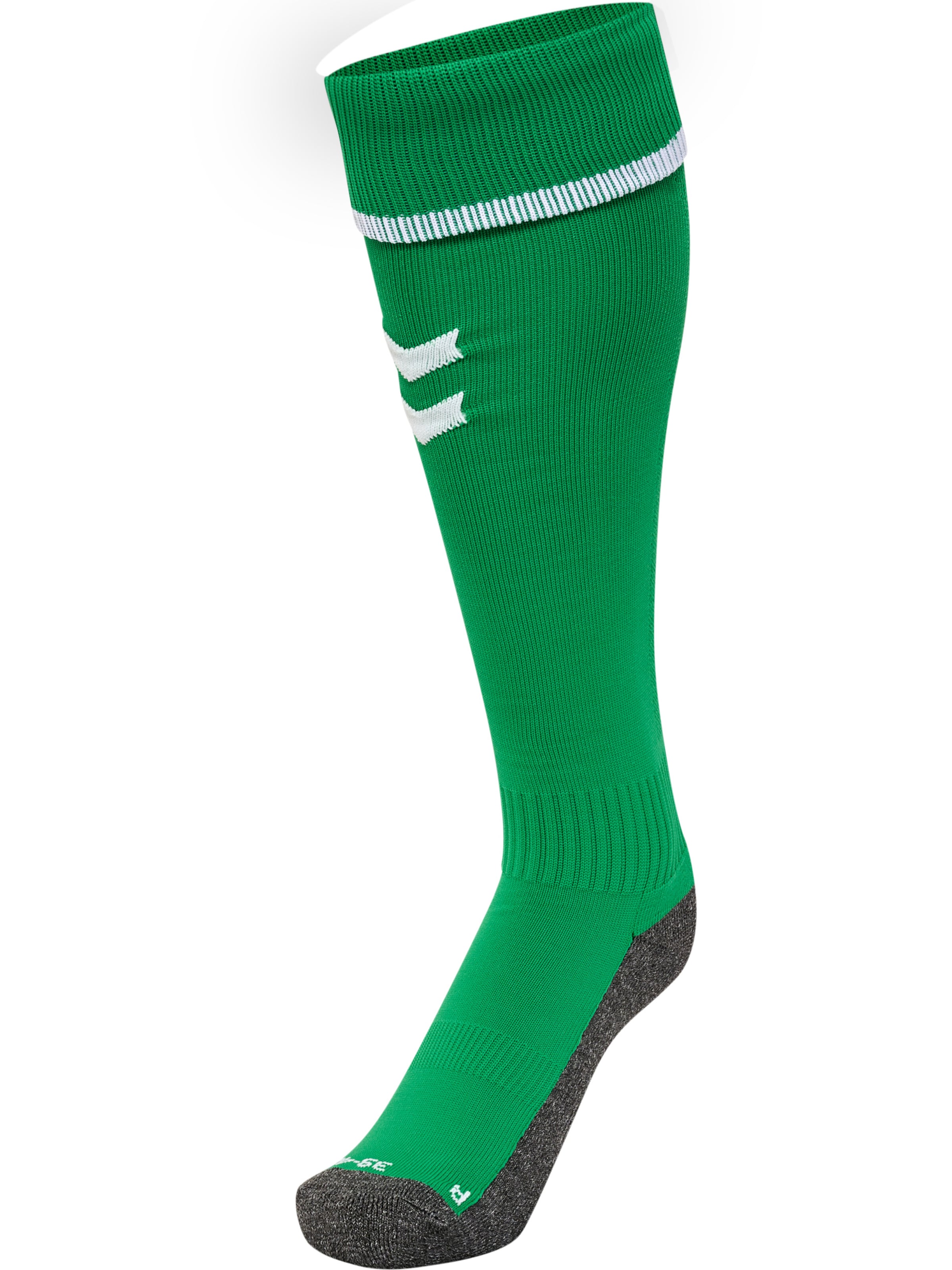 Hummel Sportsocken 'Core' in Grün: Vorderseite