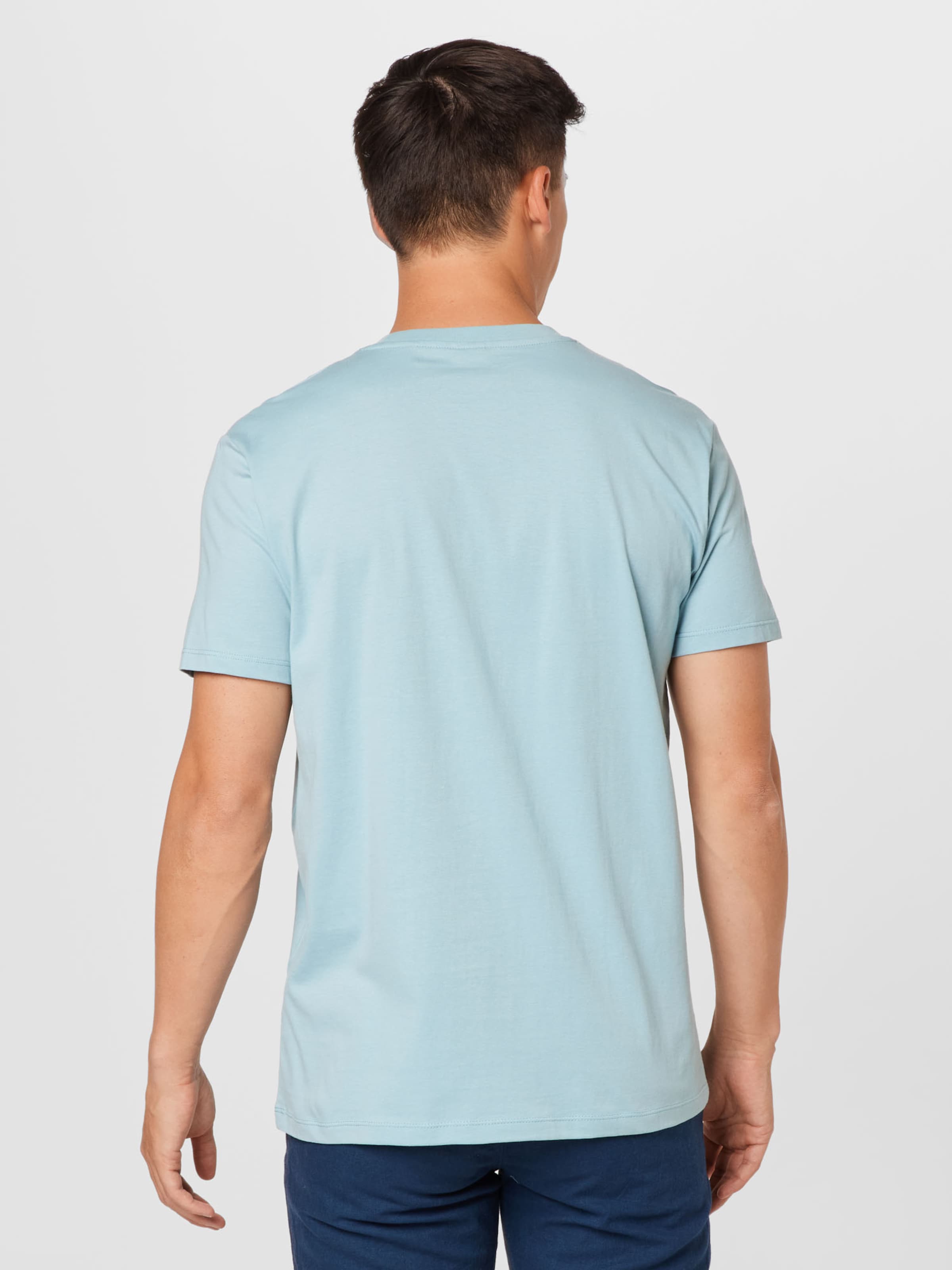 Männer Shirts ESPRIT T-Shirt in Pastellblau - UV34140