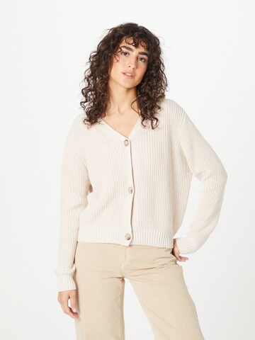 ZABAIONE Knit Cardigan 'Madison' in Beige: front