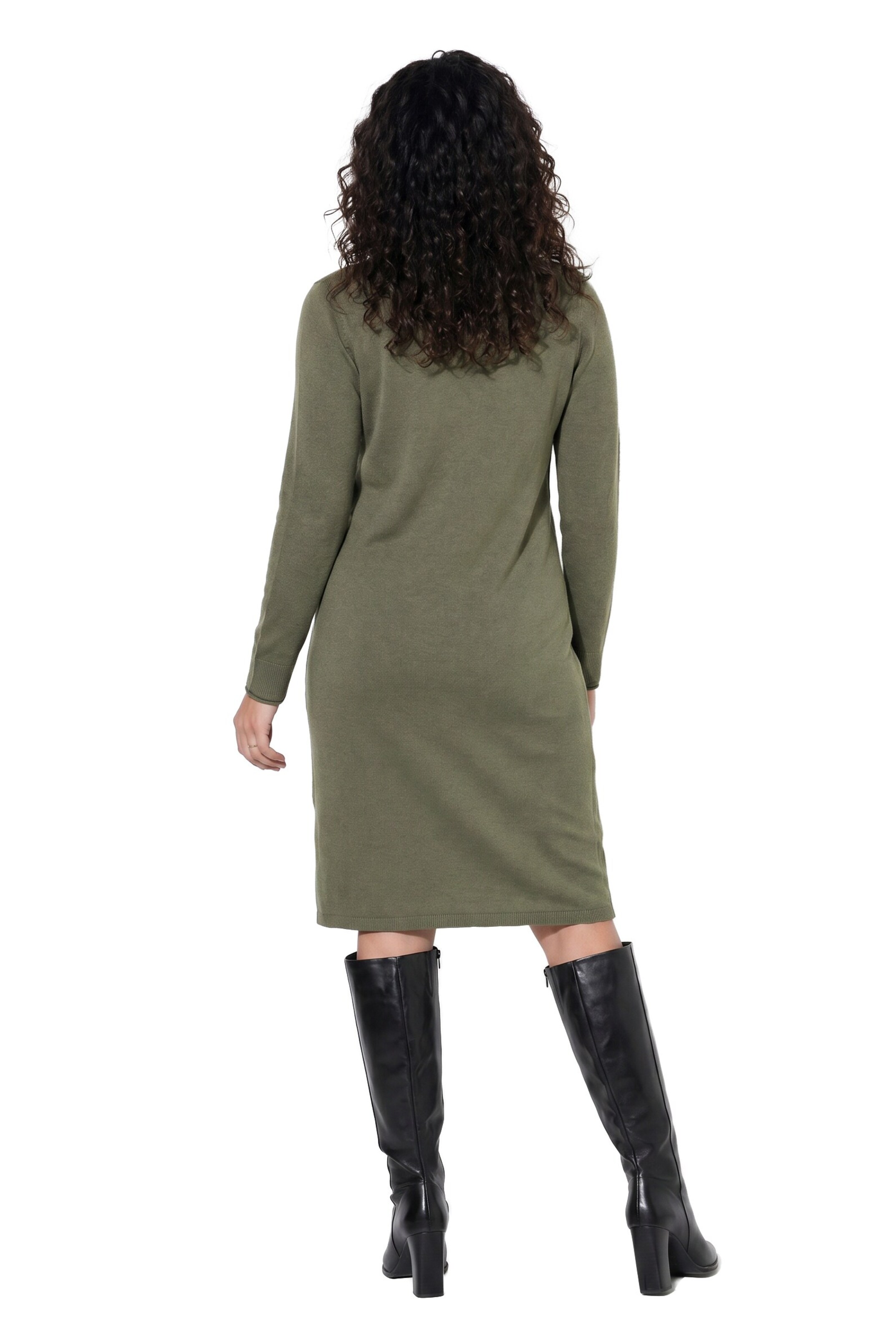 Ulla Popken Kleid in Grün