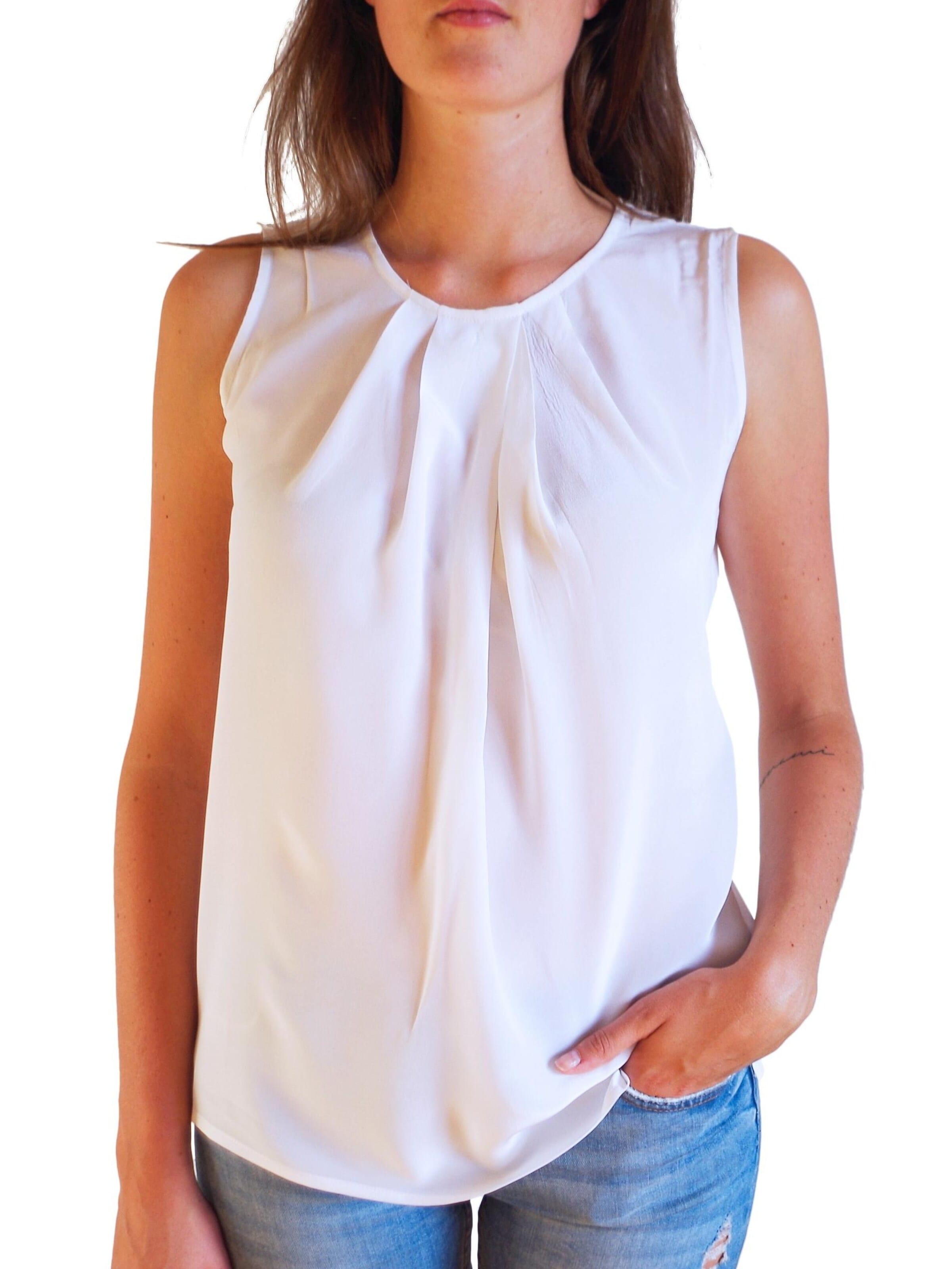 Posh Gear Blouse 'Seidenbluse Gileseta' in White