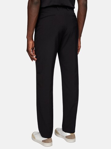 Coupe slim Pantalon Boggi Milano en noir