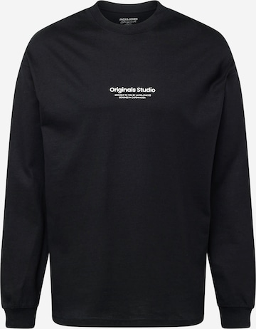 T-Shirt 'JORVesterbro' JACK & JONES en noir : devant