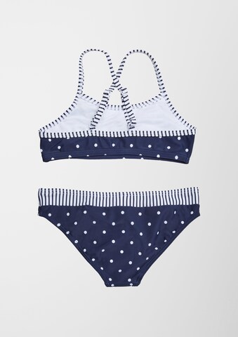 s.Oliver Bralette Bikini in Blue