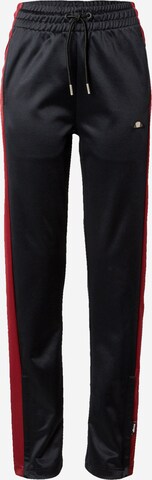 regular Pantaloni di ELLESSE in nero: frontale