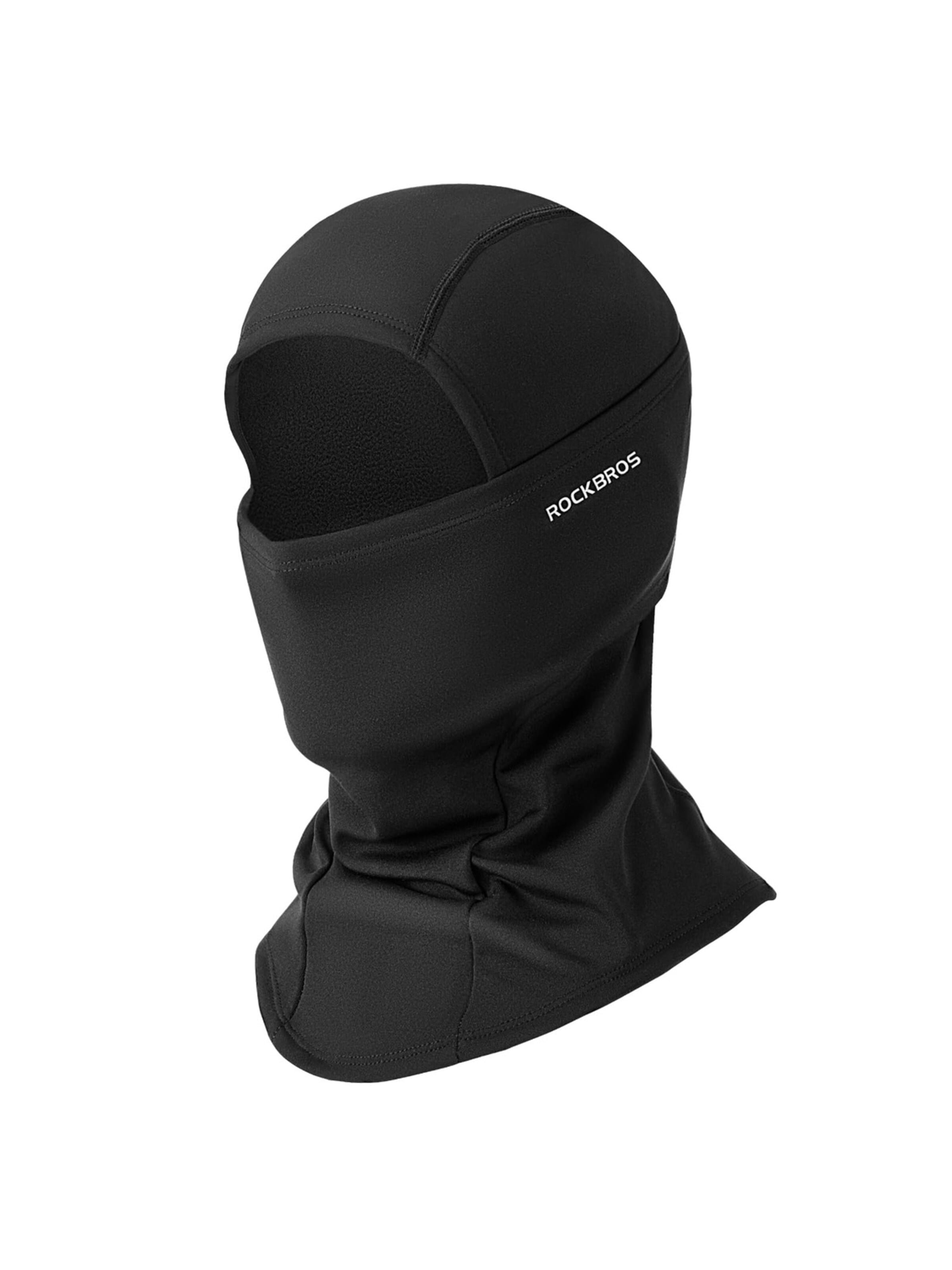 ROCKBROS Sports Scarf 'Warm Sturmhaube Balaclava' in Black: front