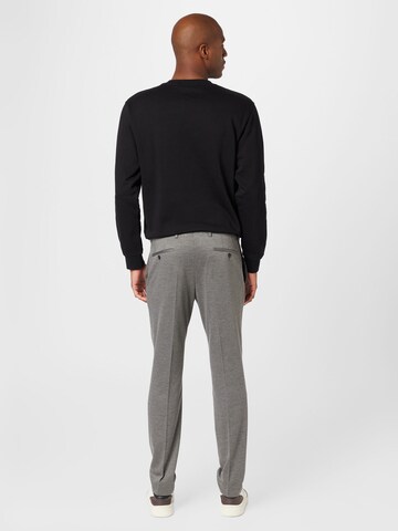 JOOP! Slim fit Trousers with creases 'Gun' in Grey