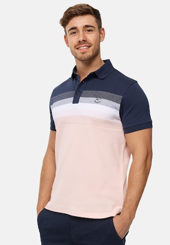 INDICODE JEANS Shirt 'Mobile' in Pink: predná strana