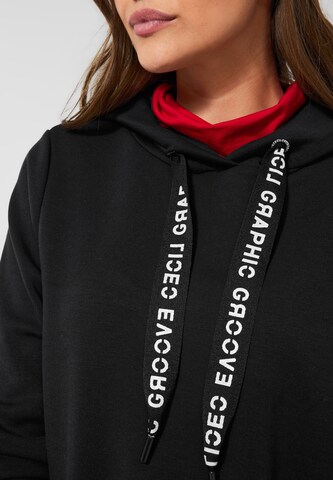 Sweat-shirt CECIL en noir