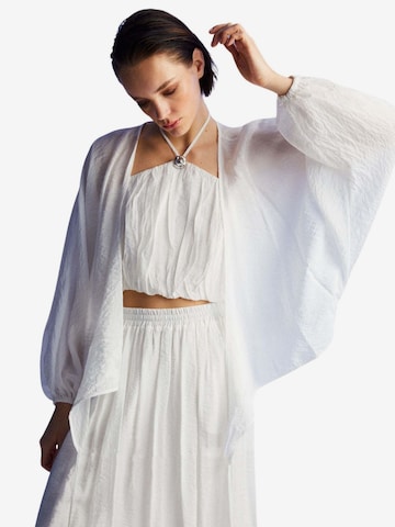 NOCTURNE - Blusa en blanco: frente