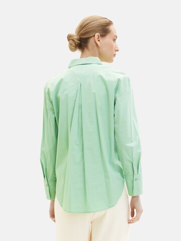 TOM TAILOR Blouse in Green